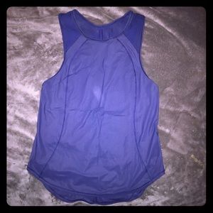 Navy lululemon tank top